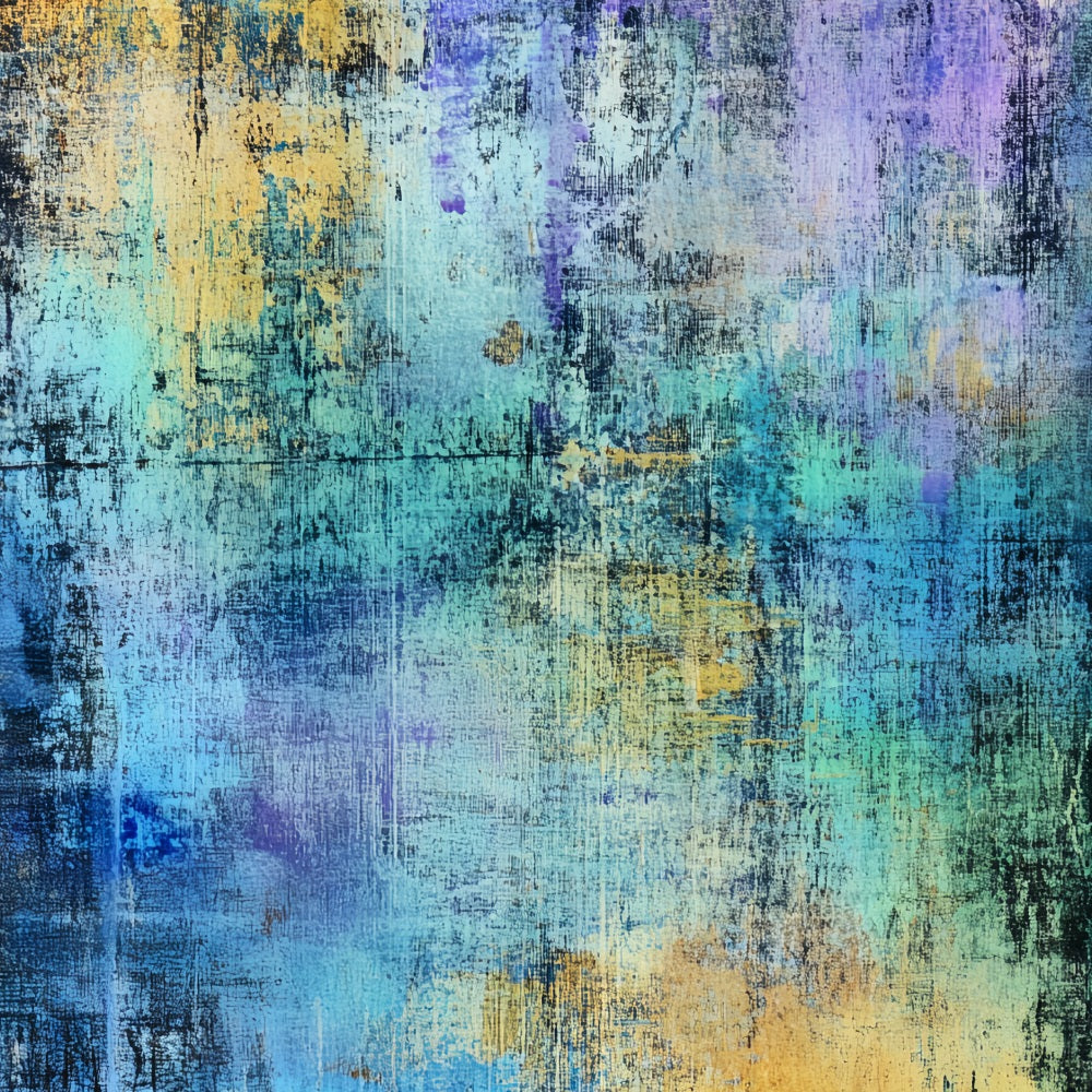 Grunge Backdrop Pastel Aqua Violet Texture Abstract Backdrop CSH58-179