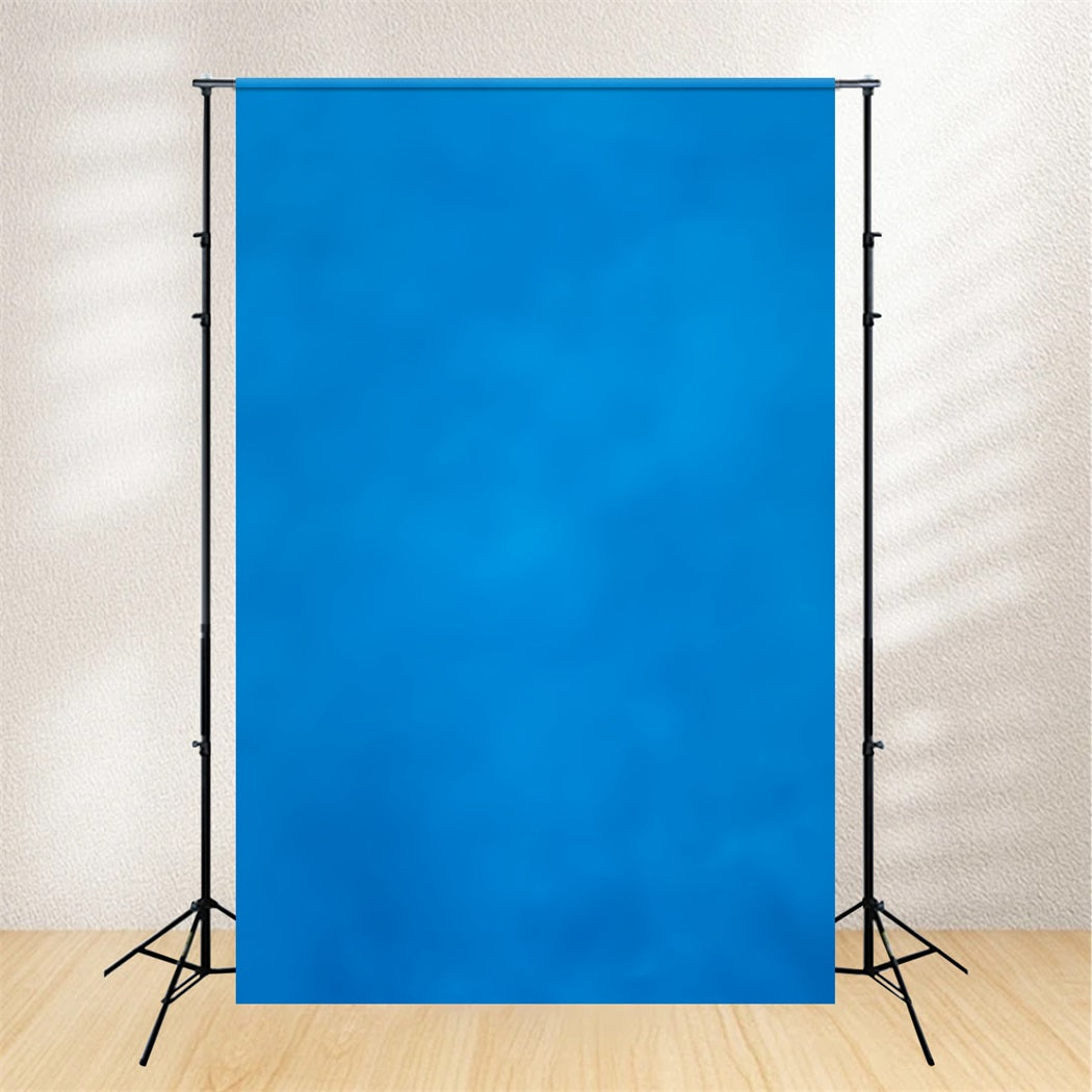 Yearbook Backdrop Bright Solid Blue Texture Abstract Textured Backdrop CSH58-186