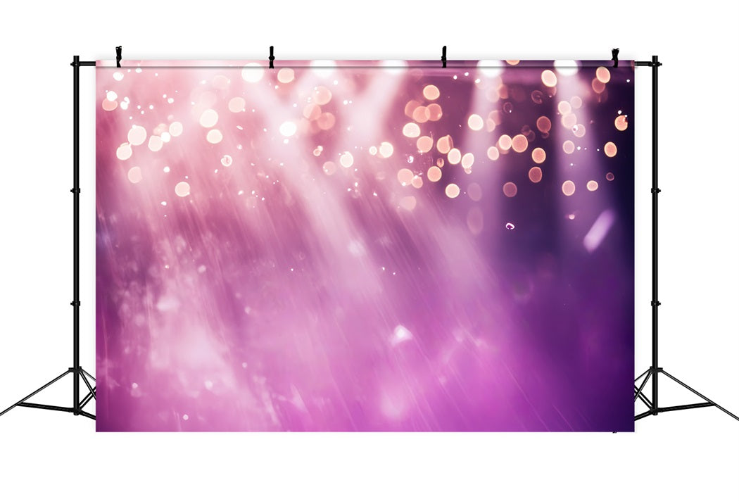 Spotlight Backdrop Purple Sparkling Light Rays Stage Backdrops CSH58-246