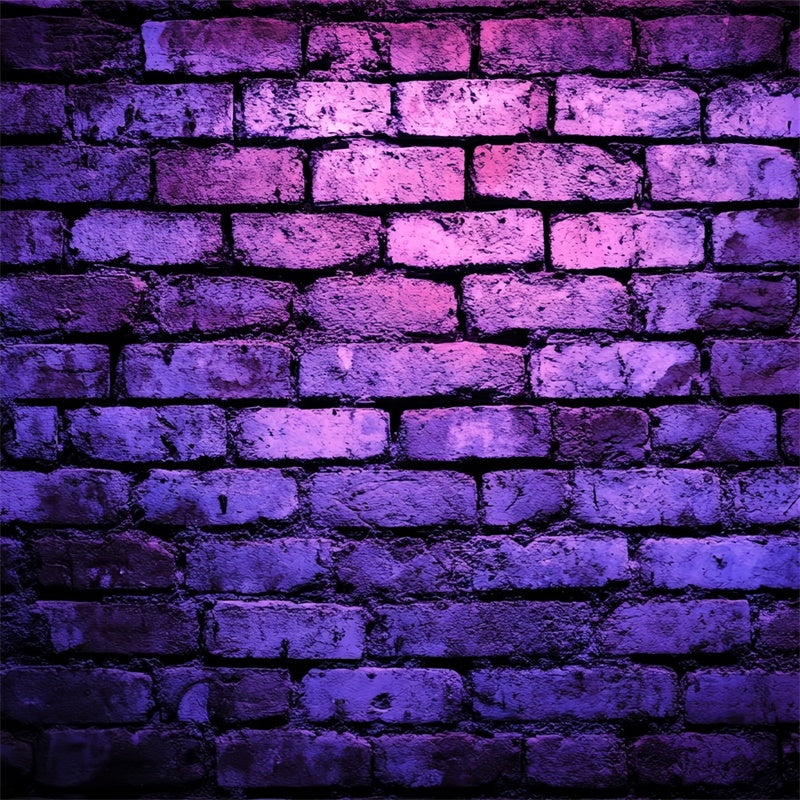 Brick Backdrop Retro Violet Brick Texture Backdrop CSH6-142