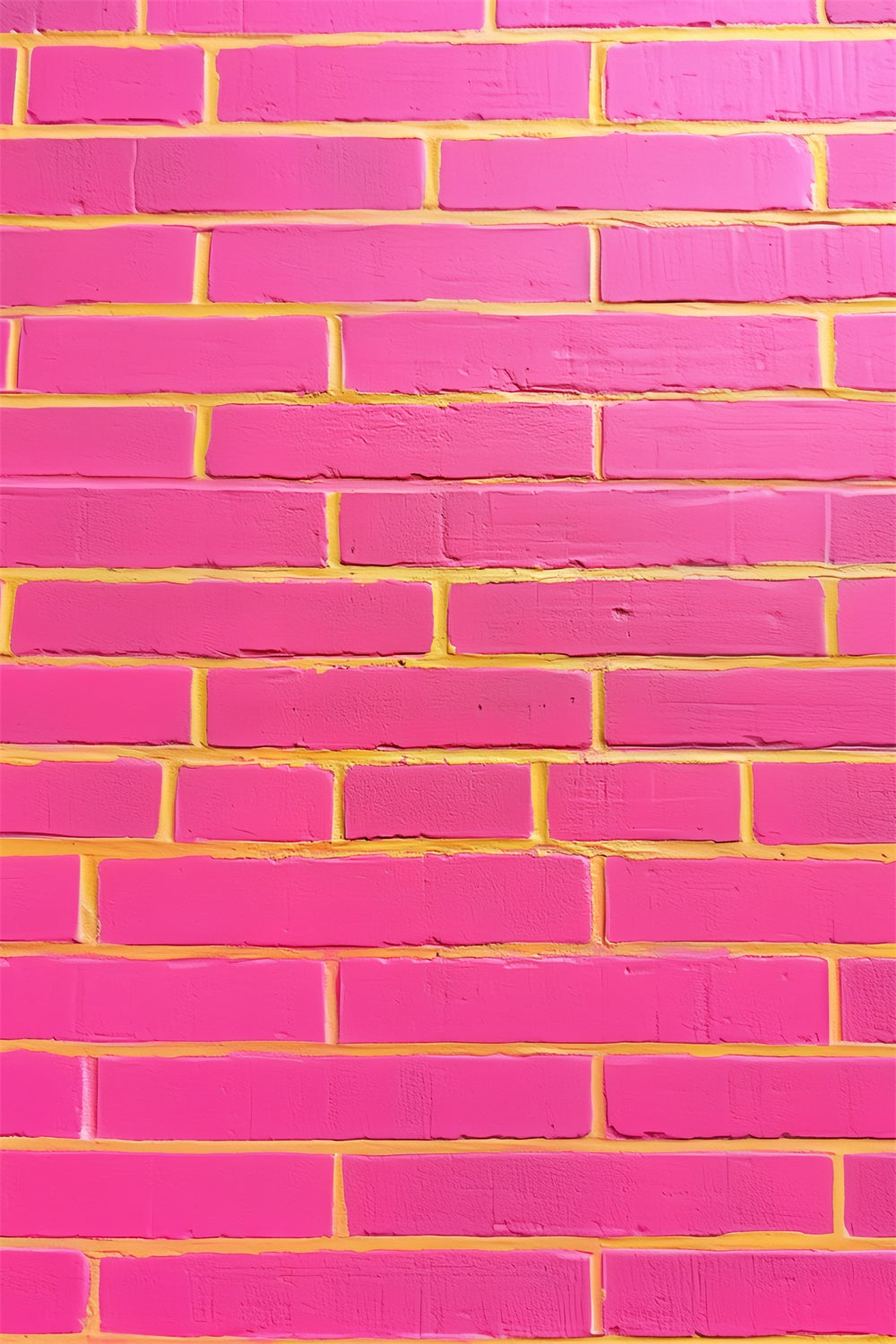 Brick Wall Backdrop Neon Pink Street Pop Brick Backdrop CSH6-157