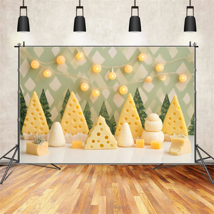 Cake Photography Backdrops Cute Cheese Grove Backdrop CSH6-313