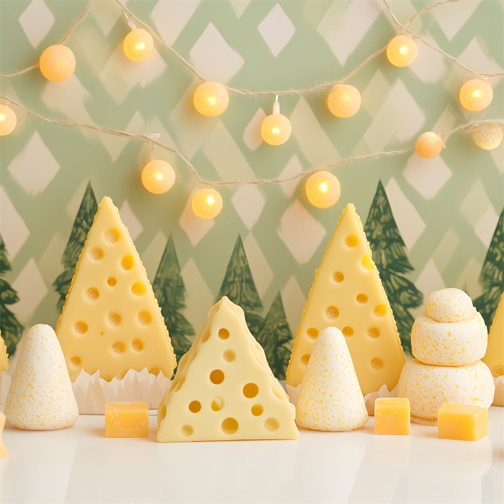 Cake Photography Backdrops Cute Cheese Grove Backdrop CSH6-313