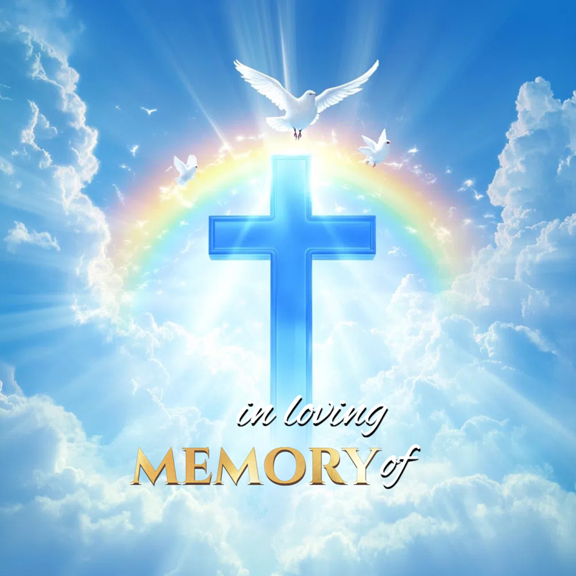 Memorial Backdrop Ideas Sacred Light Journey Custom Backdrop CSH6-382