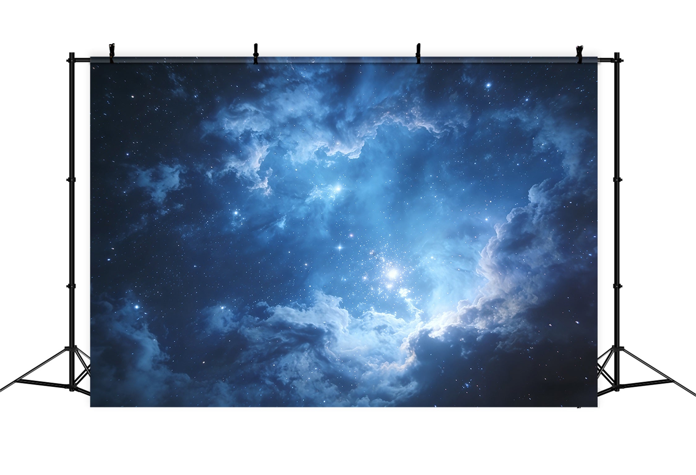 Sky Backdrop For Photography Blue Cosmic Star Space Cloud Backdrops CSH62-125