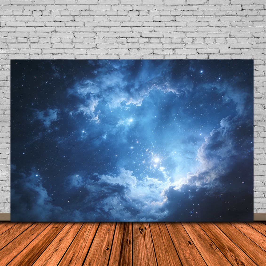 Sky Backdrop For Photography Blue Cosmic Star Space Cloud Backdrops CSH62-125