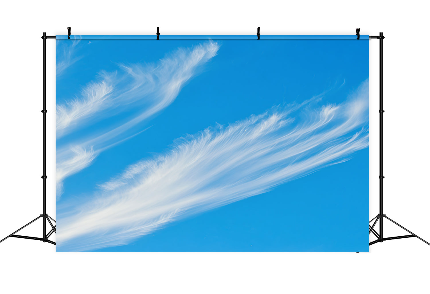 Sky Backdrop Photography Wispy Cirrus Blue Sky Cloud Backdrop CSH62-135