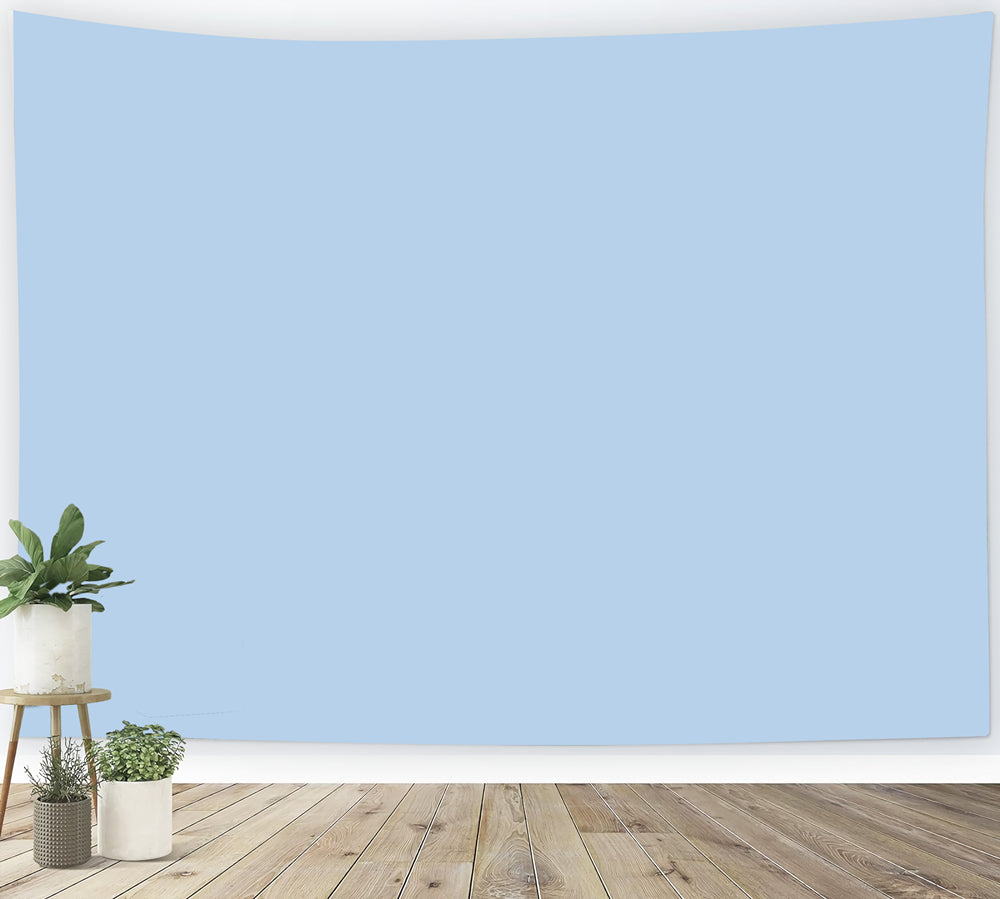 Light Blue Photo Backdrop Soft Powder Blue Airy Gradient Solid Color Backdrops CSH62-16