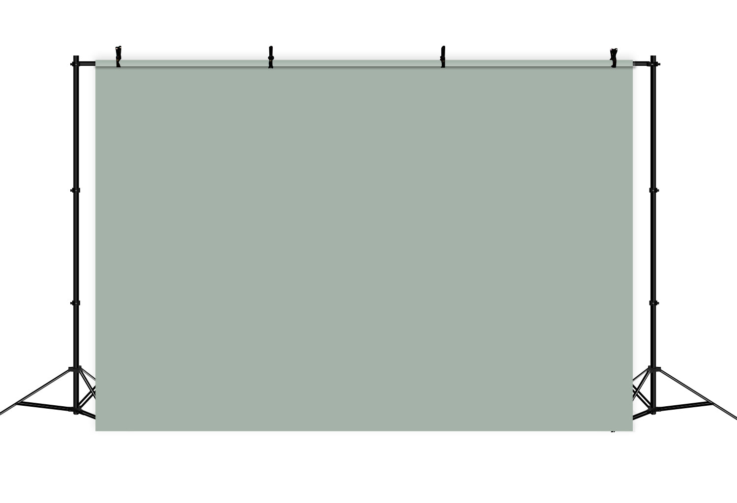 Greenery Backdrop Muted Sage Green Natural Calm Solid Color Backdrop CSH62-19