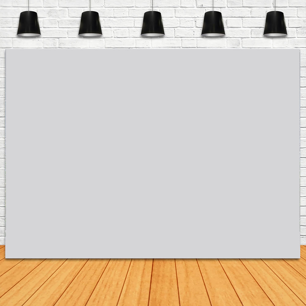 Light Gray Backdrop Cool Dove Gray Minimal Solid Color Backdrops CSH62-3