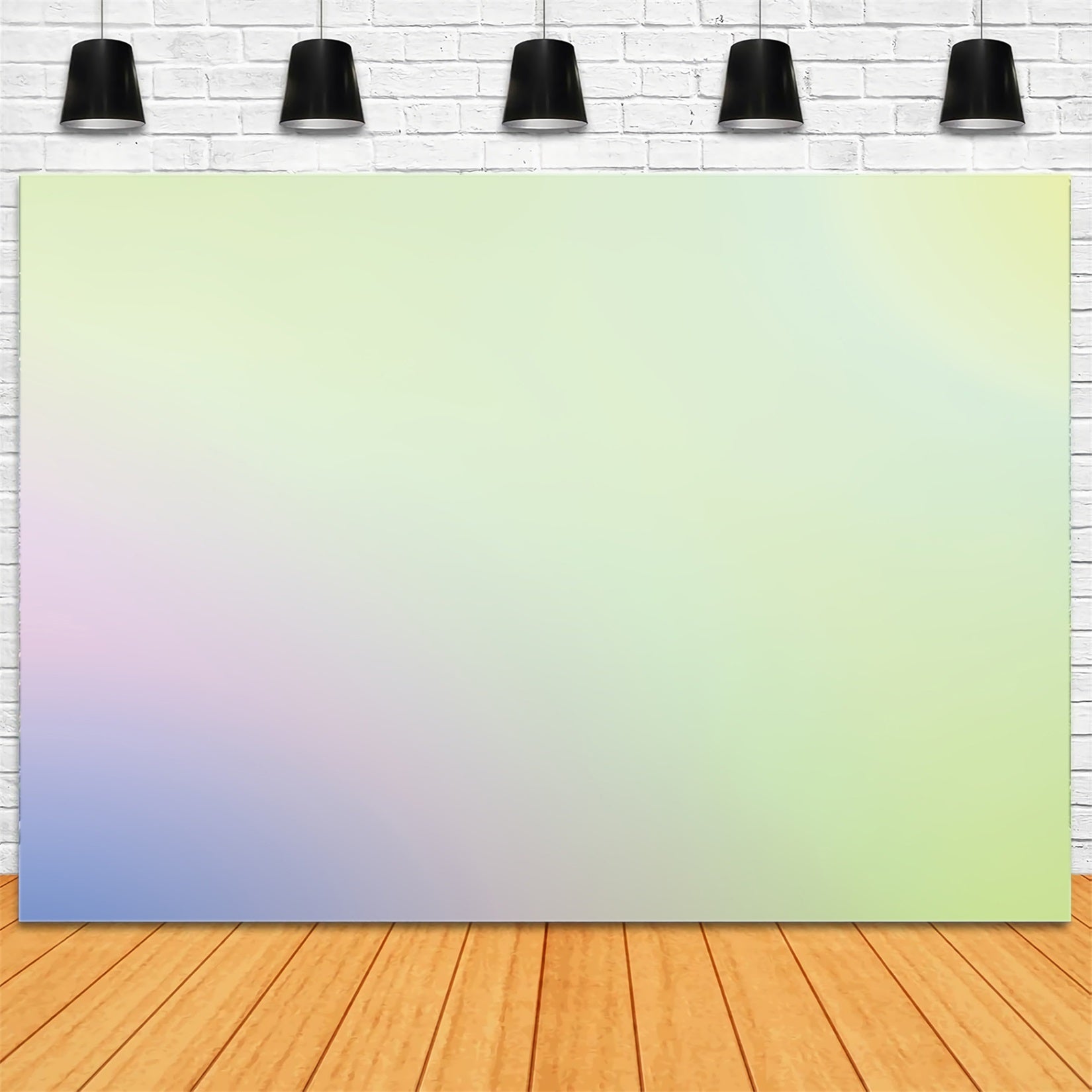 Gradient Backdrop Soft Pastel Blue Purple Yellow Best Backdrop For Headshots CSH62-38