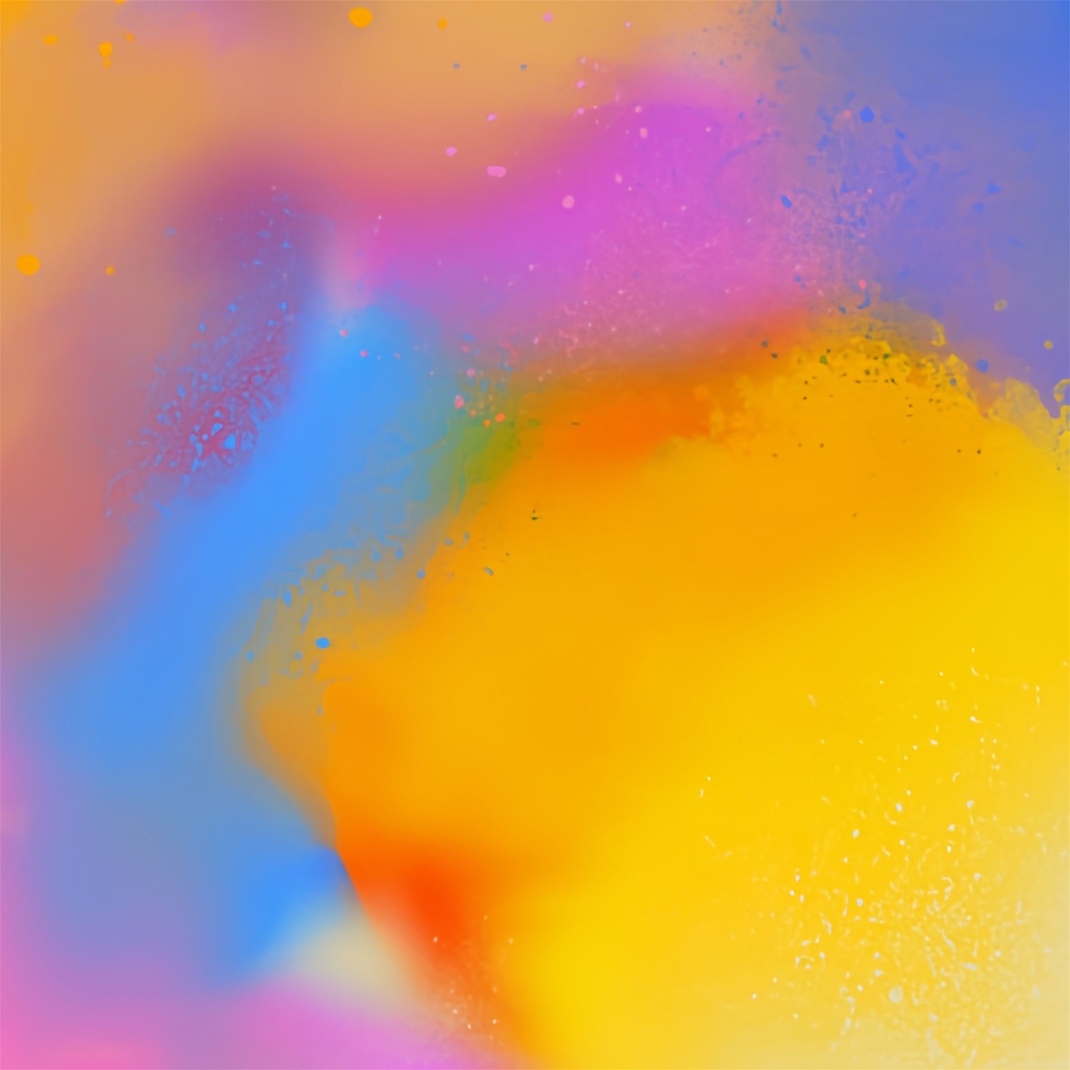 Gradient Backdrops Vibrant Blue Pink Yellow Splash Headshot Photo Backdrop CSH62-42