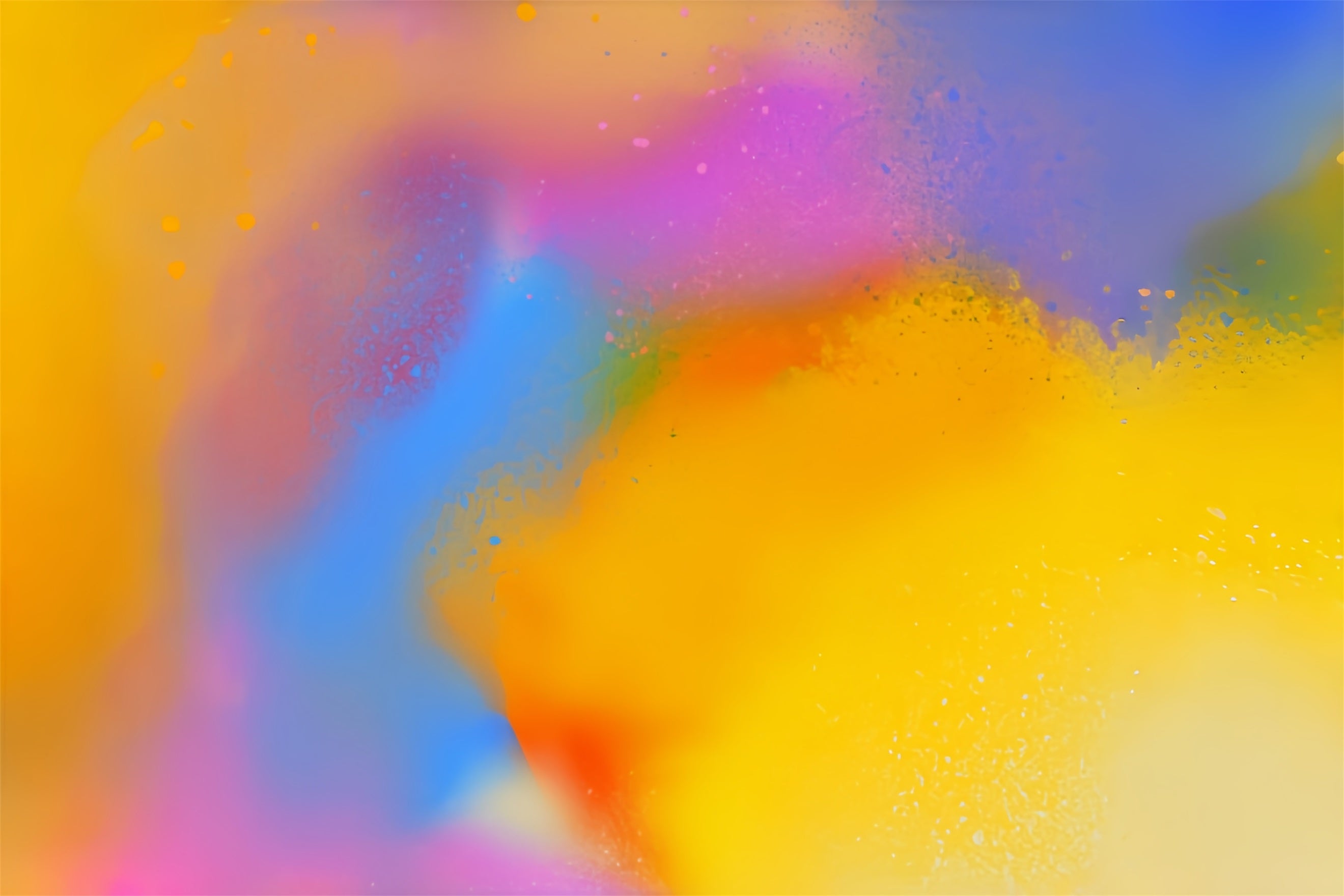 Gradient Backdrops Vibrant Blue Pink Yellow Splash Headshot Photo Backdrop CSH62-42