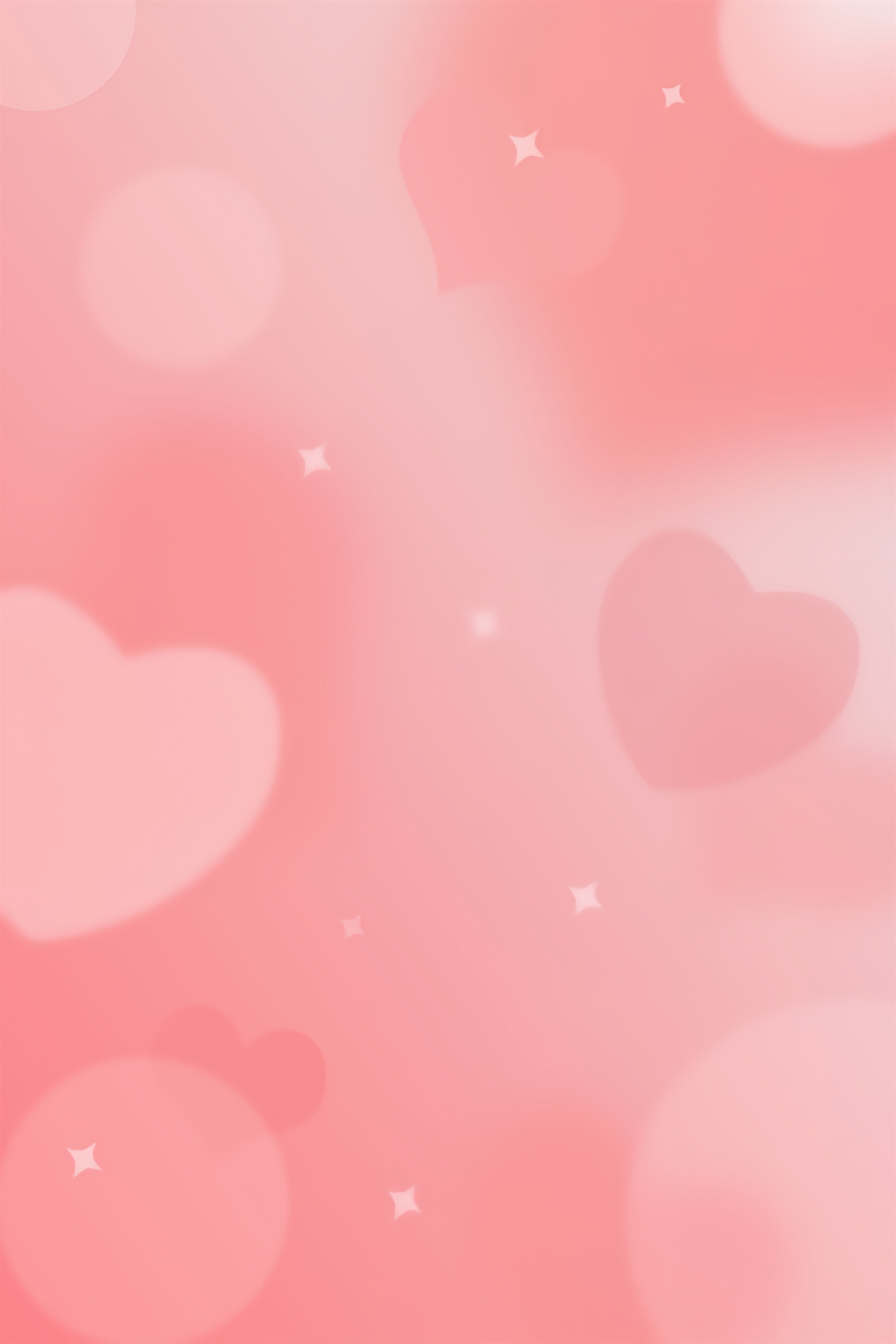 Gradient Photo Backdrop Dreamy Pink Love Heart Sparkle Headshot Backdrop CSH62-49