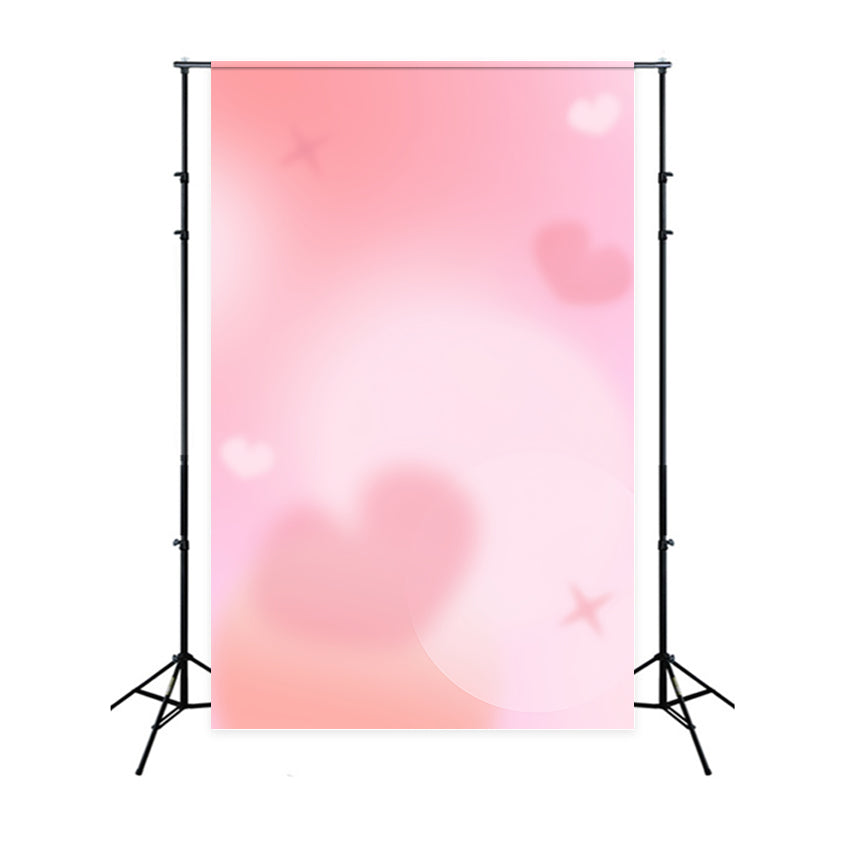 Gradient Backdrops Blush Candy Pink Love Heart Haze Headshot Photo Backdrop CSH62-50