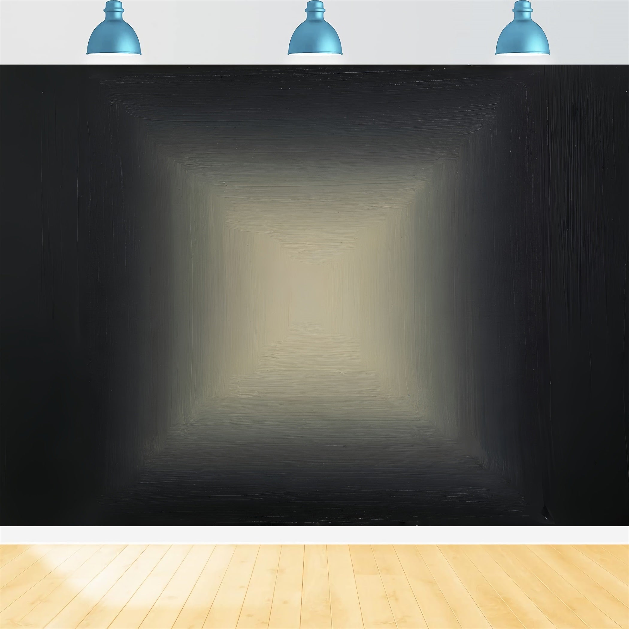 Grey Gradient Backdrop Moody Center Glow Abstract Professional Headshot Backdrop CSH62-51