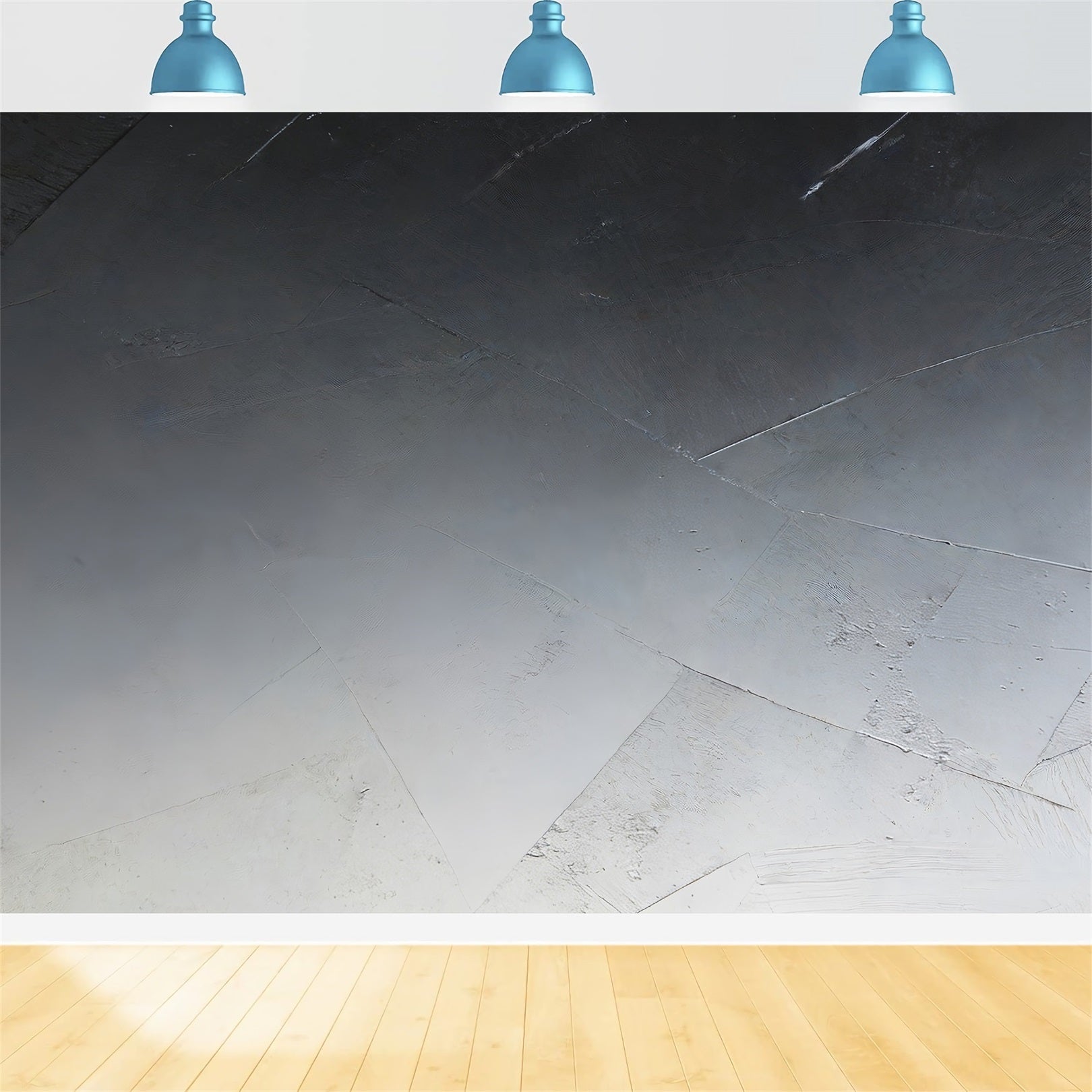 Portrait Gradient Backdrop Industrial Concrete Grey Texture Backdrop For Headshots CSH62-52