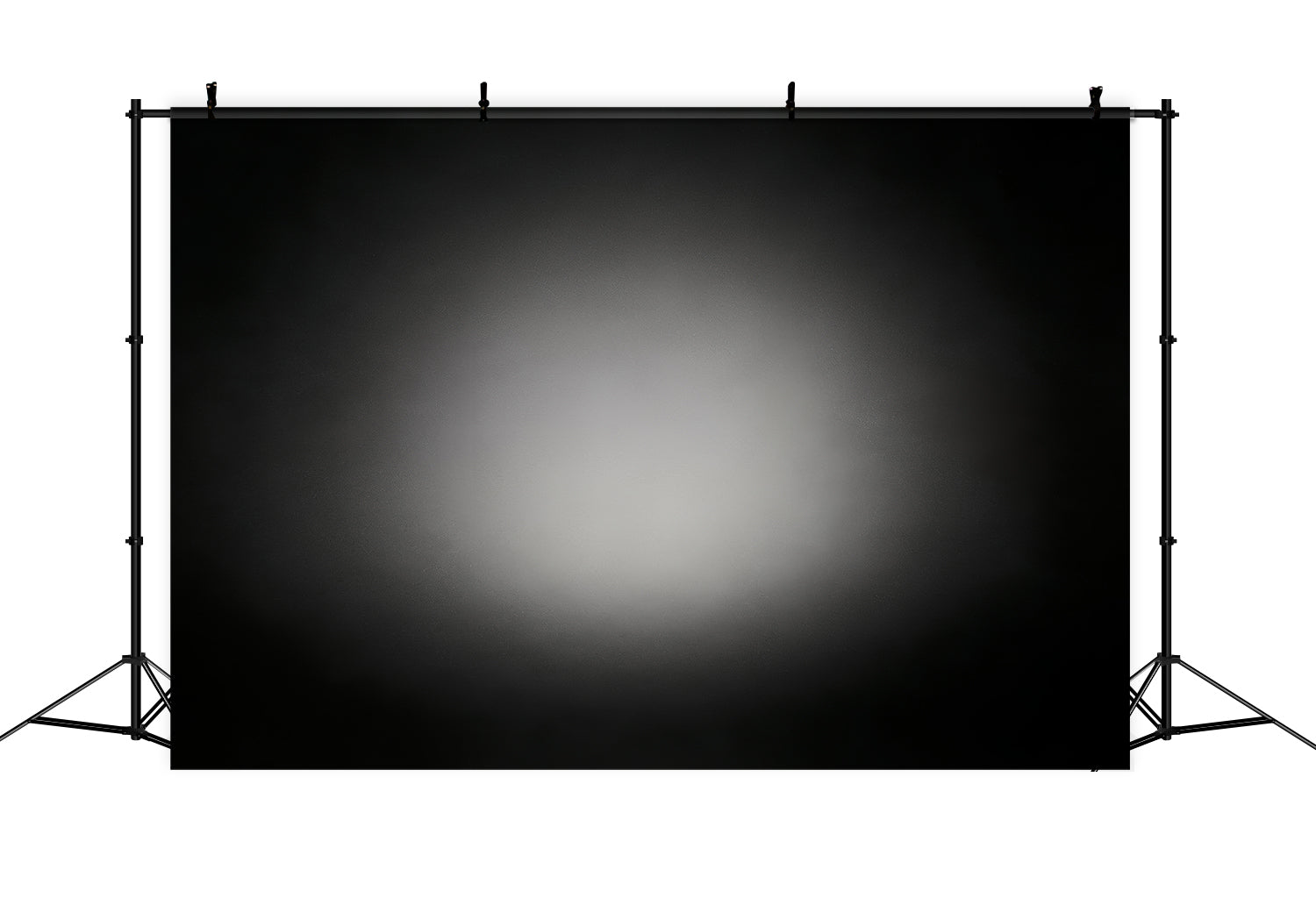 Grey Gradient Backdrop Soft Spotlight Dark Fade Professional Backdrop For Headshot CSH62-54
