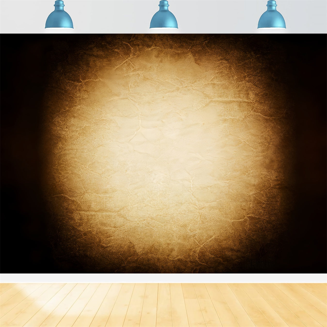 Gradient Backdrop Antique Gold Parchment Glow Professional Headshot Backdrop CSH62-60