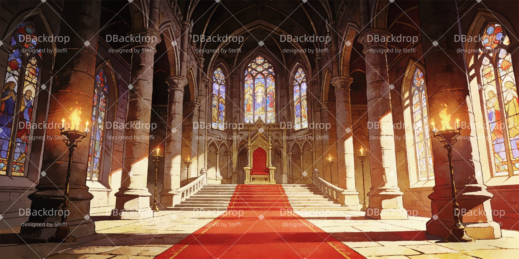 Stage Backdrop Ideas Cameiro Castle Hall Church Stage Backdrops CSH63-T24