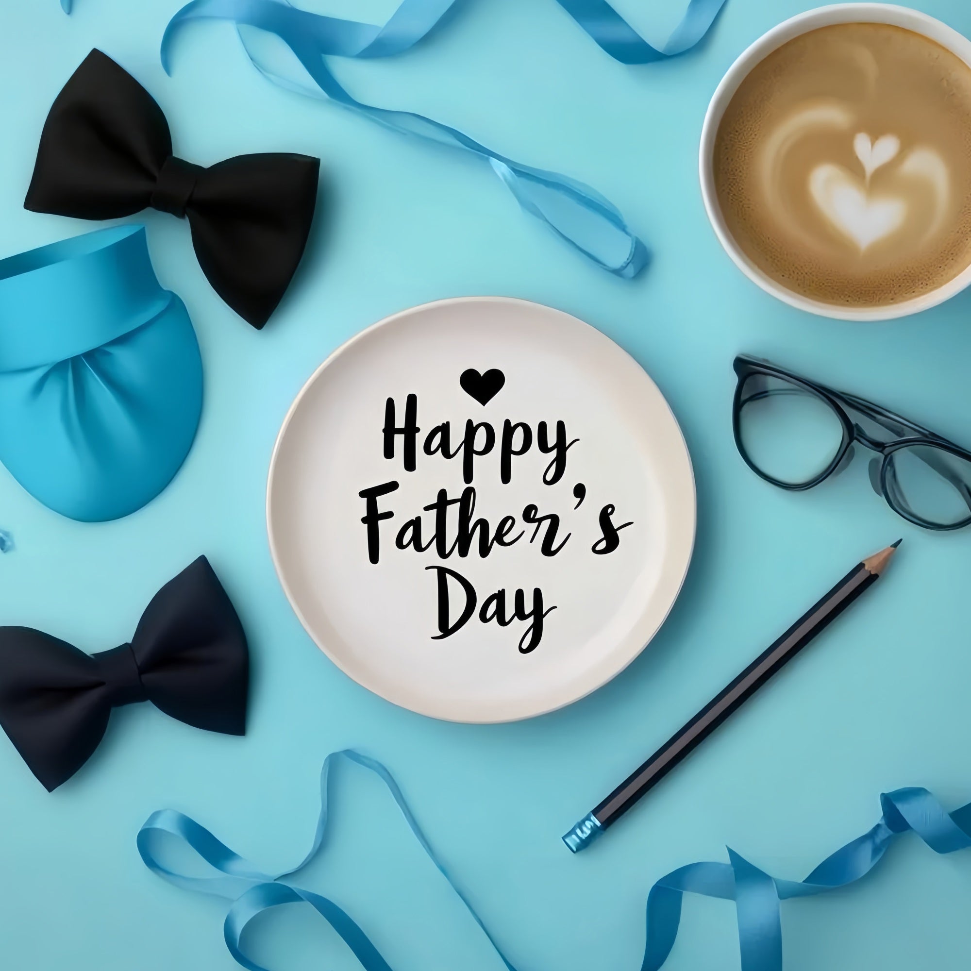 Fathers Day Photo Backdrop Ideas Blue Celebration Backdrop GQ2-231
