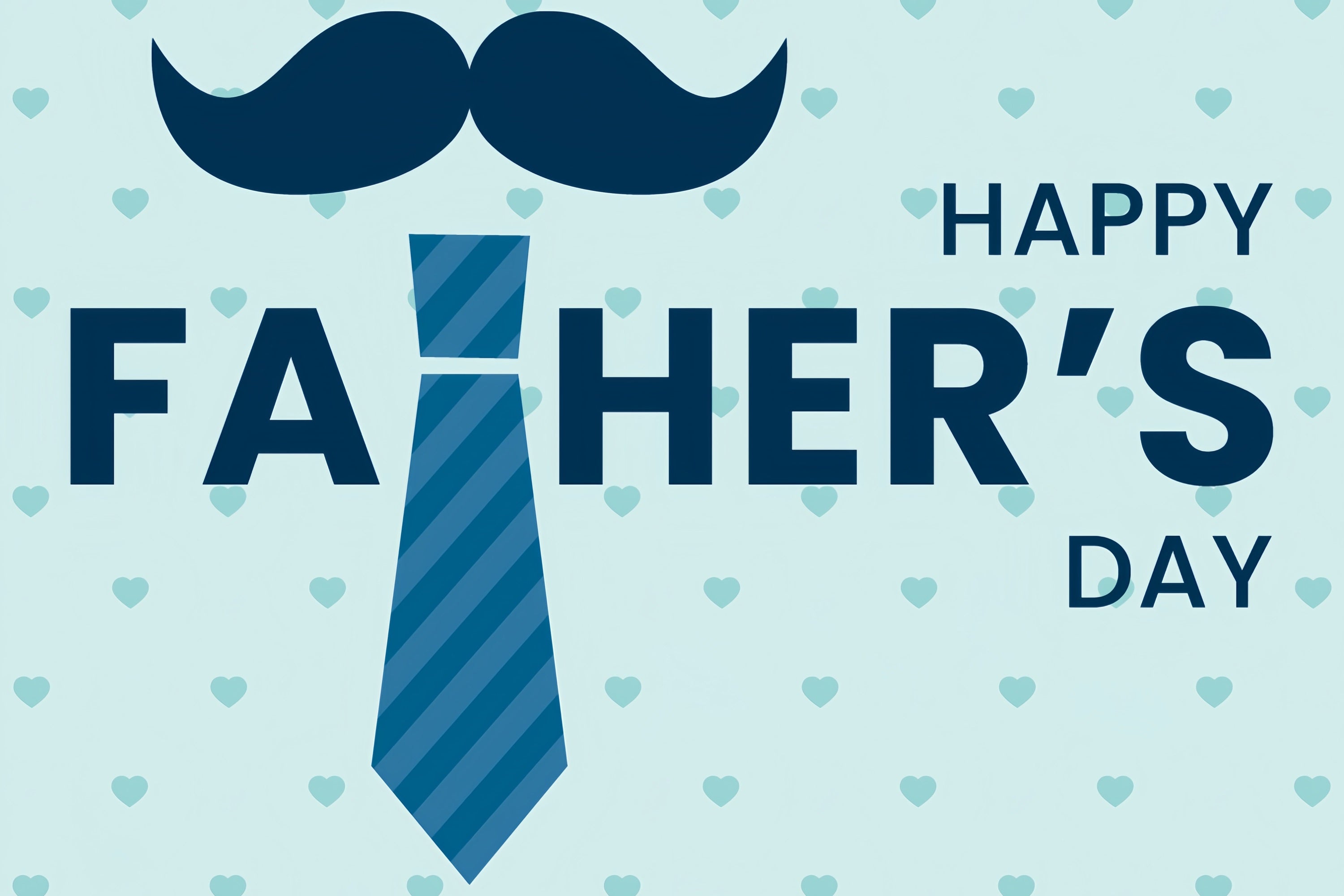 Fathers Day Photo Booth Backdrop Tie Mustache Backdrop GQ2-234