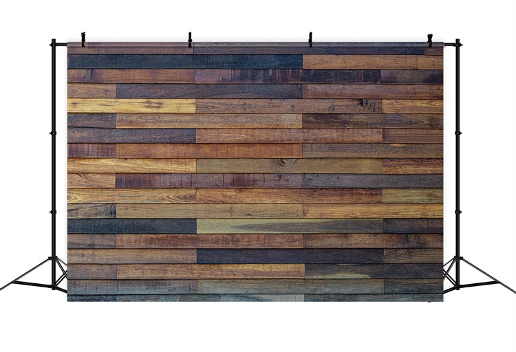 Dark Wood Backdrop Farmhouse Style Mixed Backdrop GQ4-108