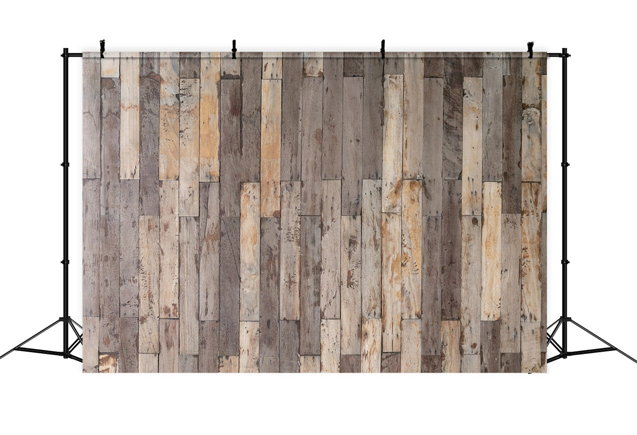 Wood Backdrop Earth Toned Weathered Backdrop GQ4-125