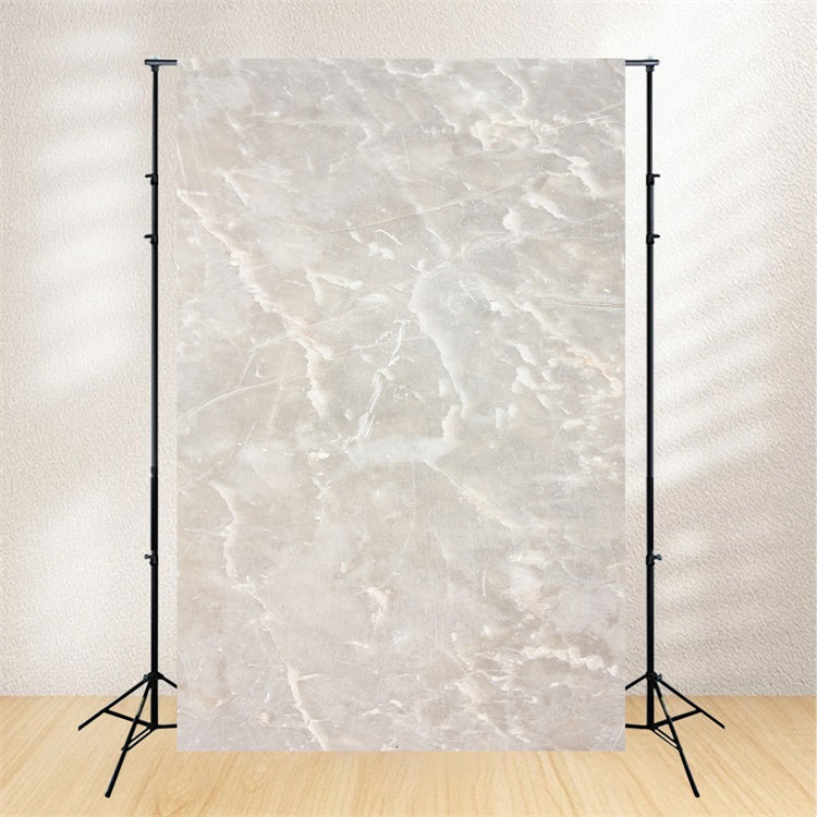 Marble Backdrop For Photography Creamy Natural Vein Backdrop GQ4-141