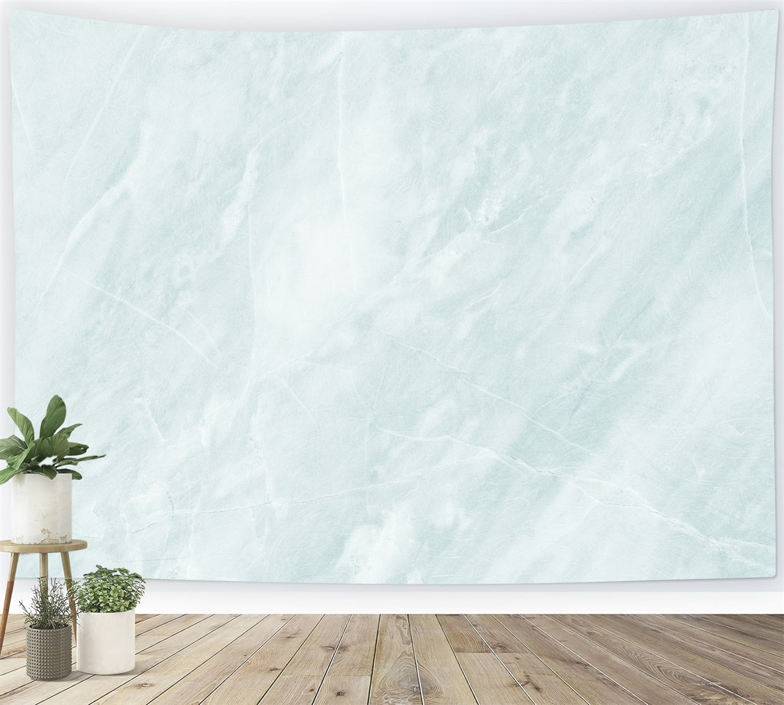 Marble Backdrop For Photography Soft Mint Clean Texture Backdrop GQ4-152