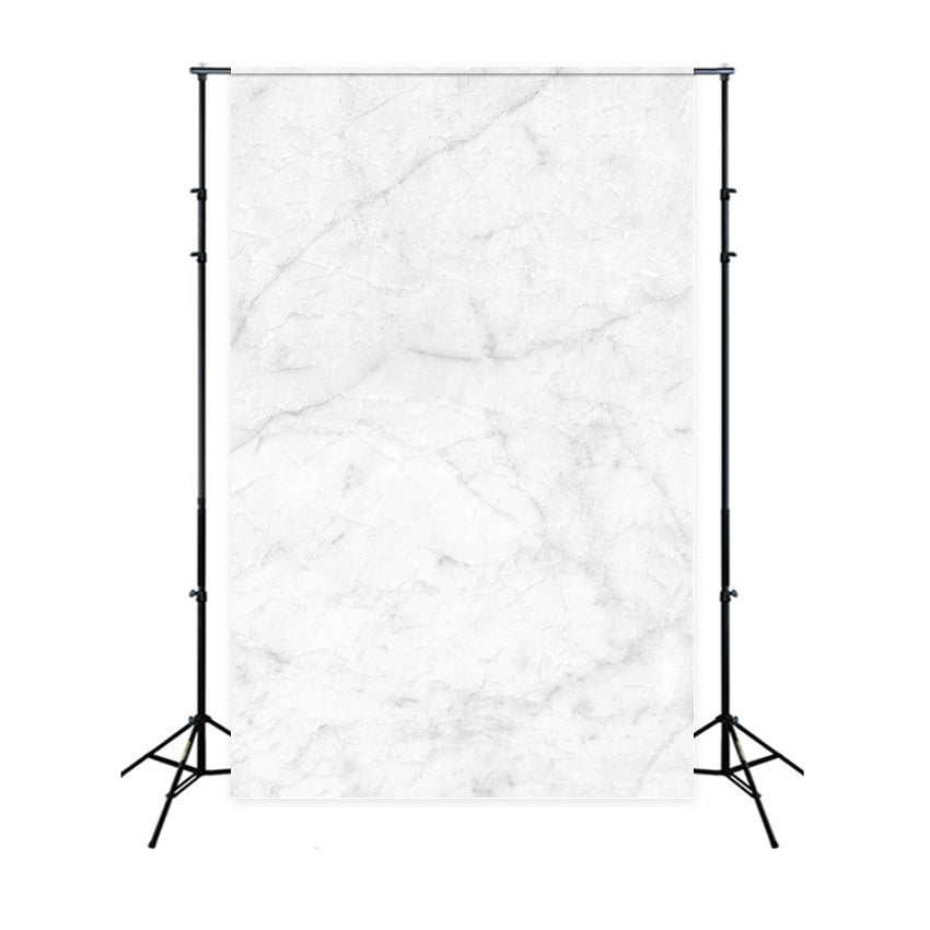 Marble Photography Backdrop Elegant Pale White Texture Backdrop GQ4-154