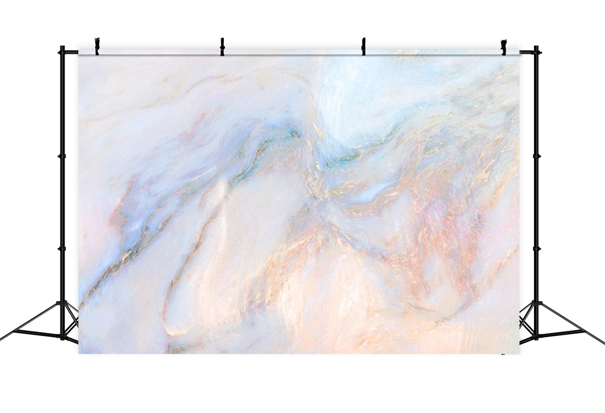 Marble Photography Backdrop Pastel Swirl Dreamy Veins Backdrop GQ4-157