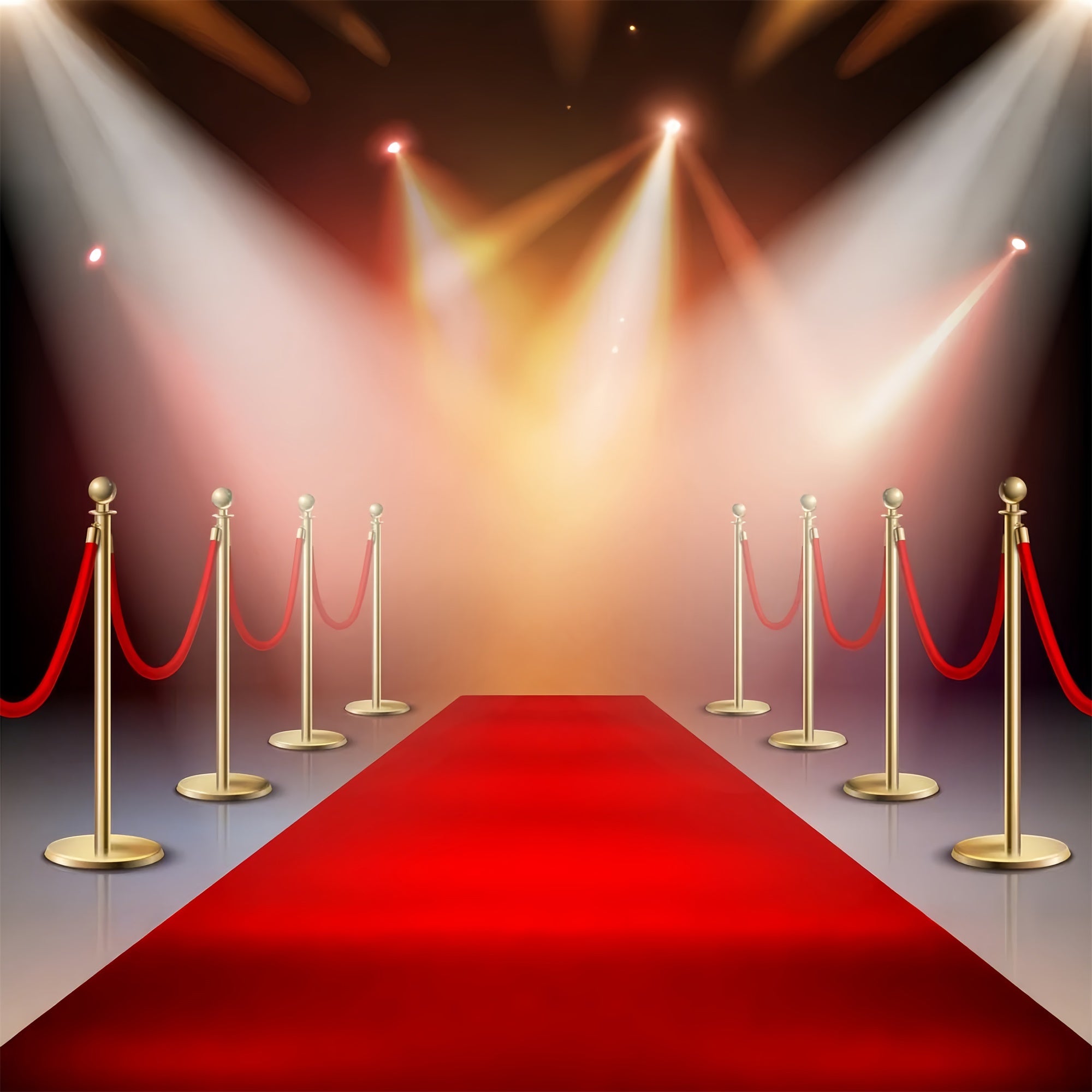 Red Carpet Photo Backdrop Stage Entrance Glow Backdrop GQ4-82
