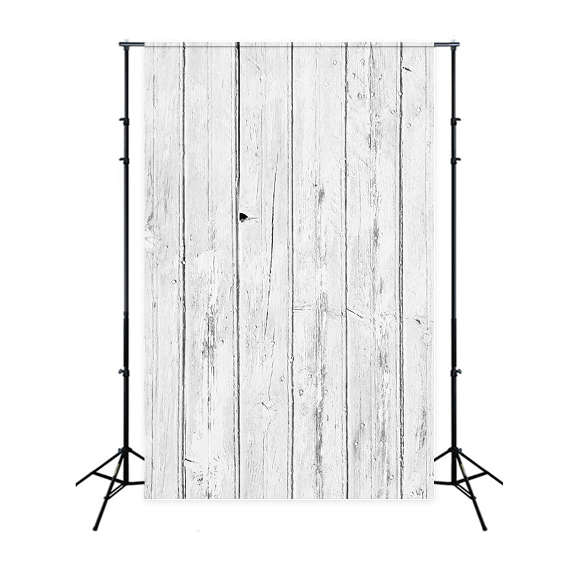 White Wood Backdrop White Timber Panel Studio Backdrop GQ4-98