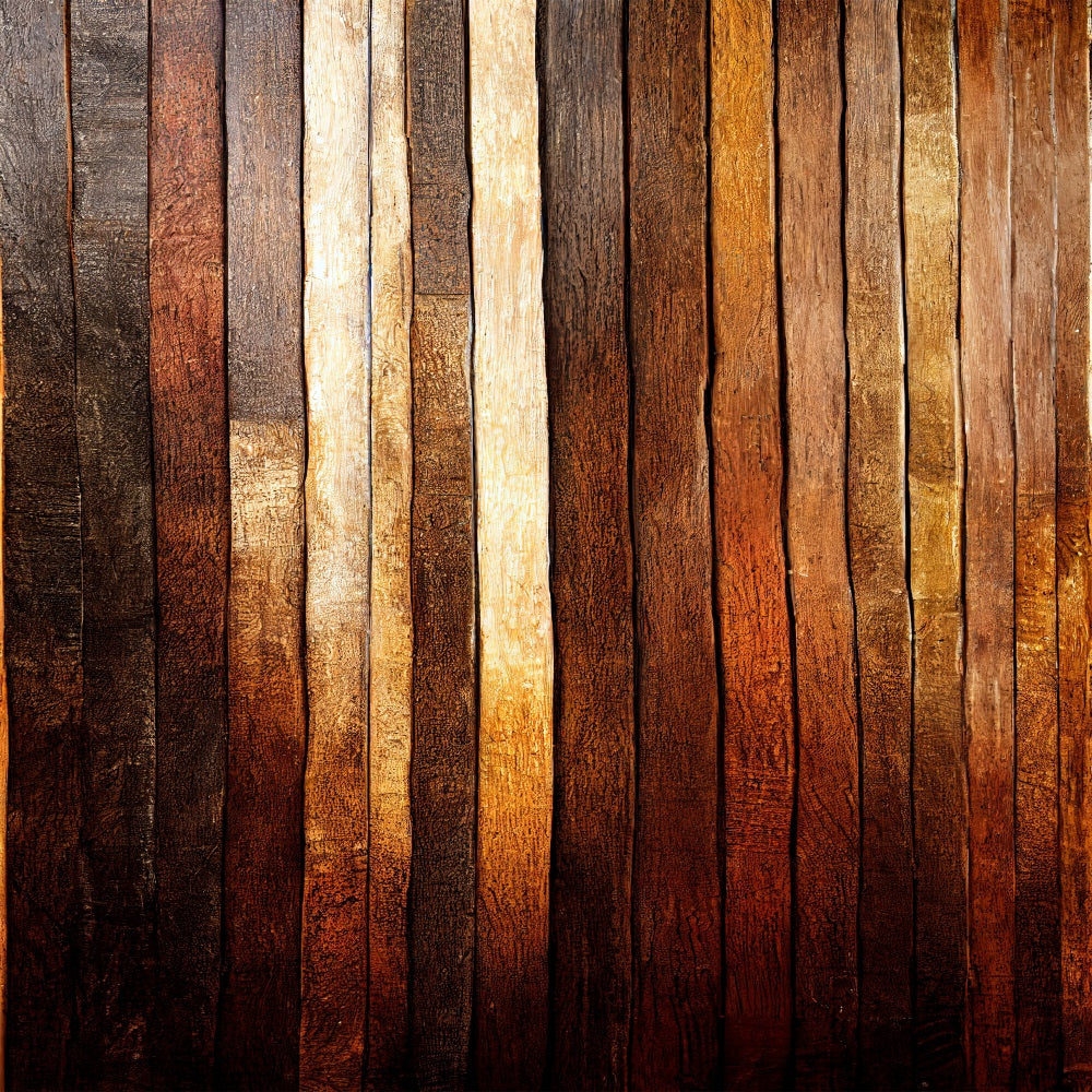 Wood Photo Backdrop Brown Mixed Backdrop GQ4-99