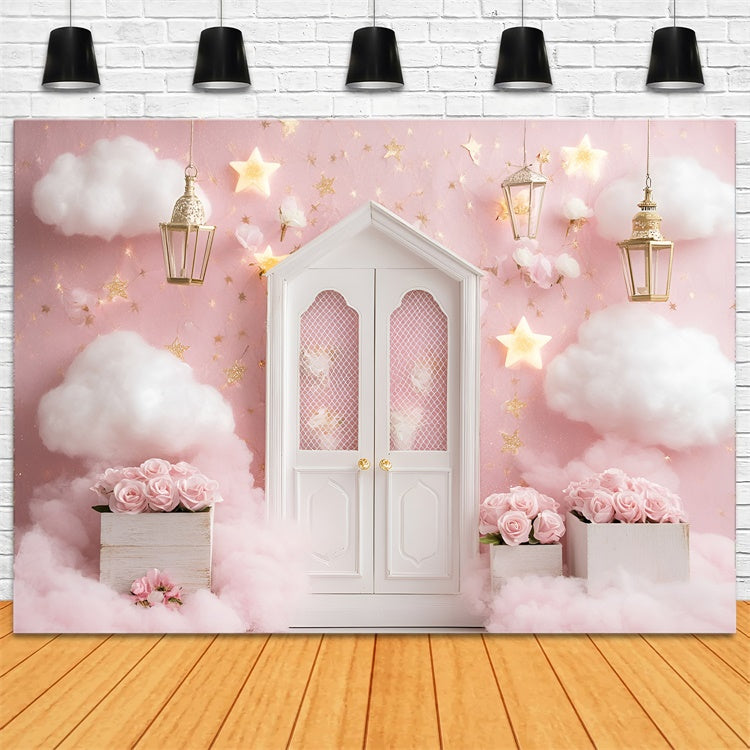 Newborn Photoshoot Backdrop Rose Cloud Wonderland Backdrop GQ5-152