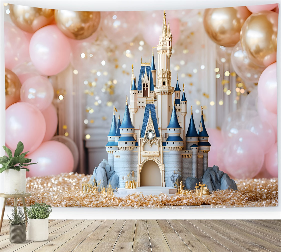 Castle Backdrops Fairytale Fantasy Castle Children Backdrops GQ5-173