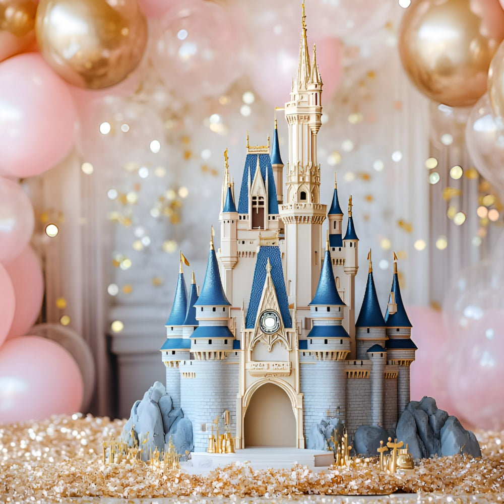 Castle Backdrops Fairytale Fantasy Castle Children Backdrops GQ5-173