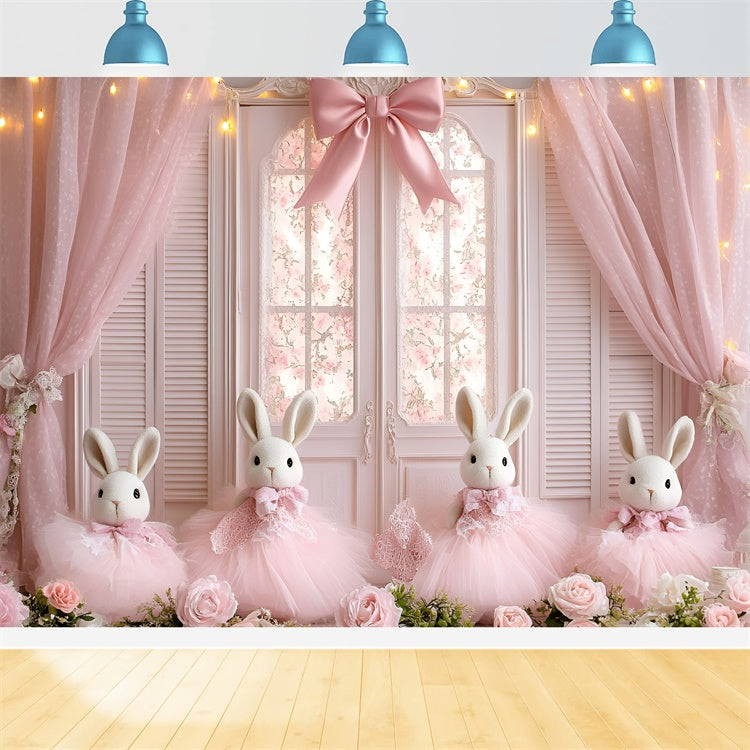 Newborn Photoshoot Backdrop Rosy Rabbit Princess Backdrop GQ5-175