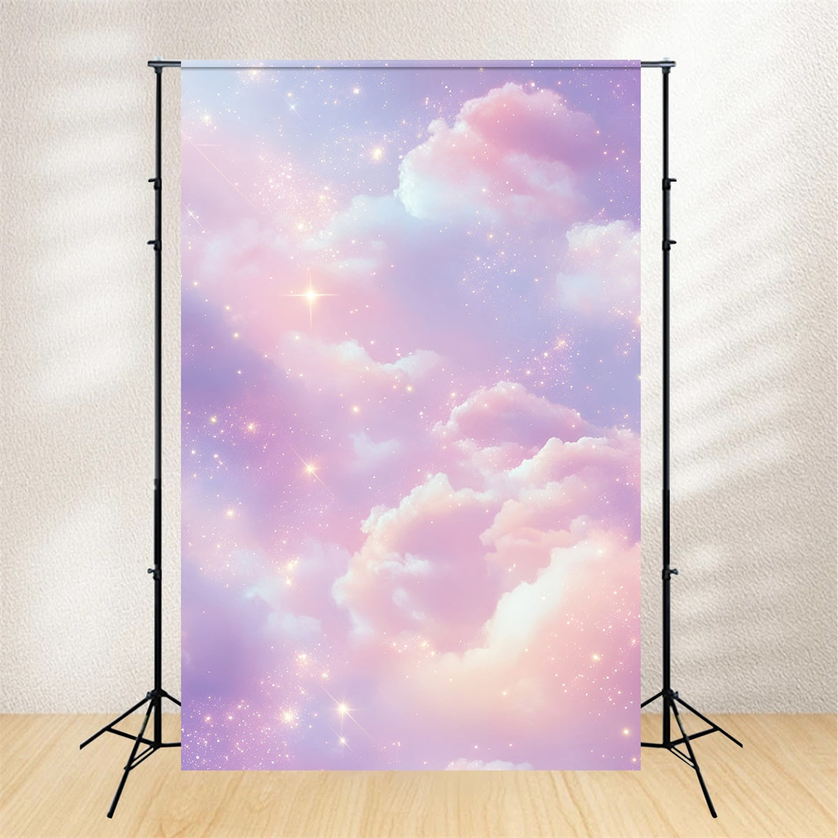 Cloud Backdrops Lavender Dream Sparkle Sky Backdrop GQ57-116