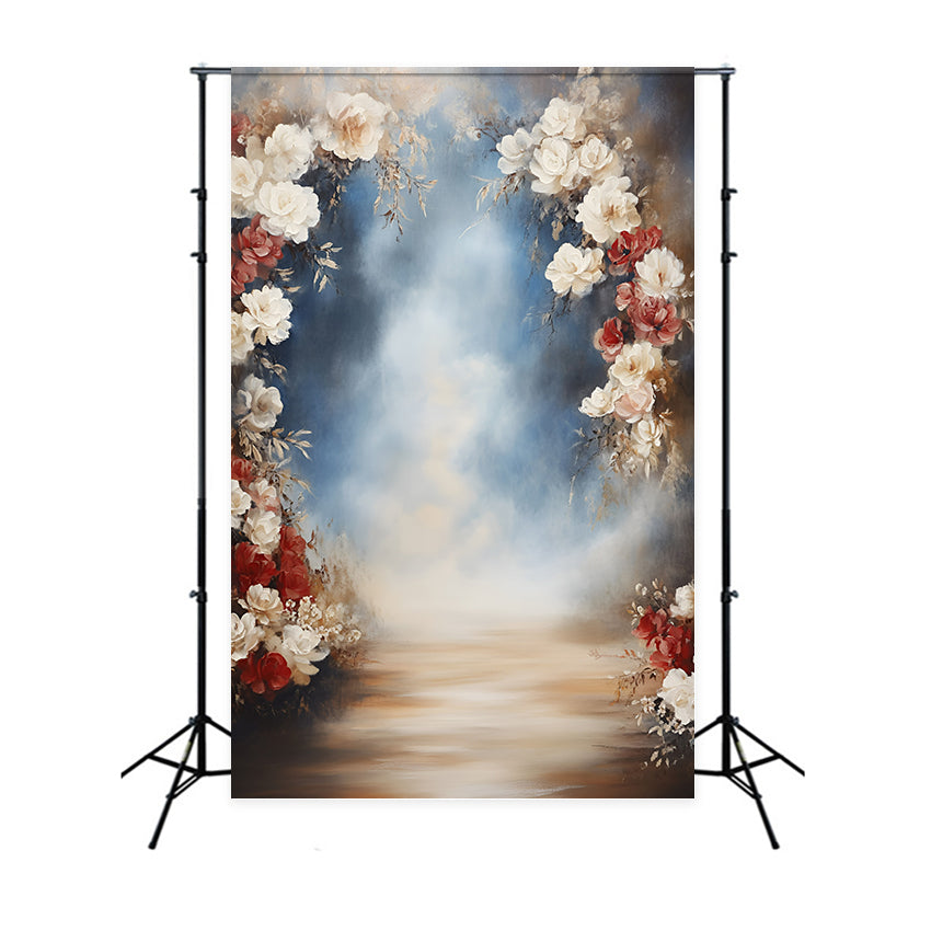 Painting Backdrops Rose Portal Best Photography Backdrops GQ57-192