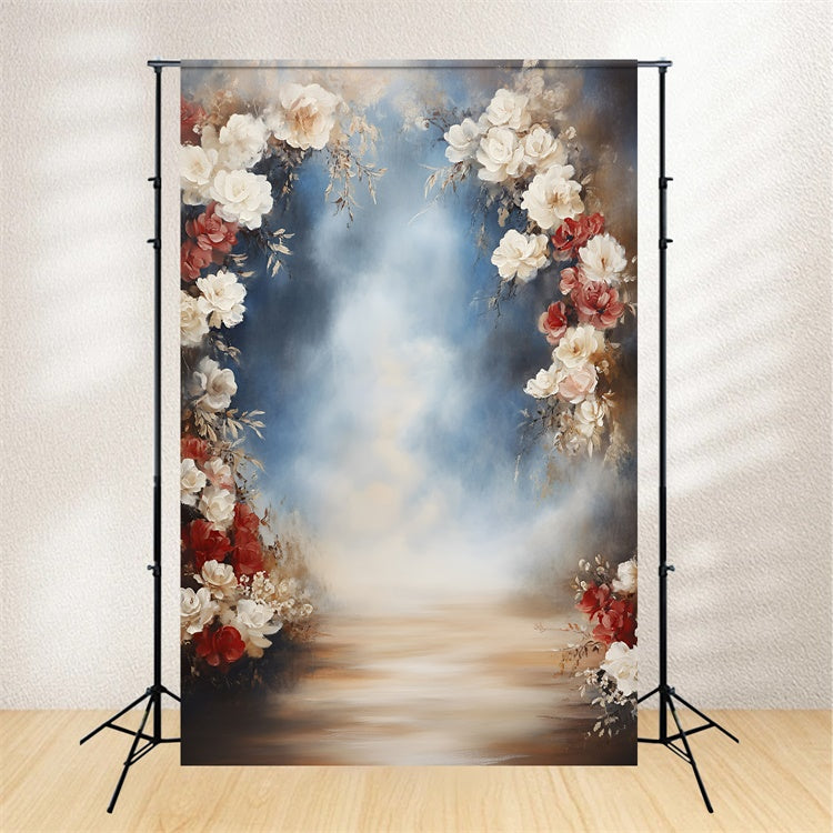 Painting Backdrops Rose Portal Best Photography Backdrops GQ57-192