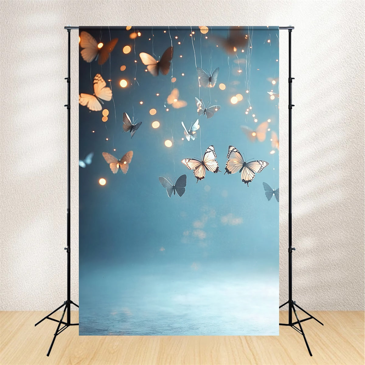 Artistic Backdrops Twinkle Butterfly Flight Cloth Backdrop GQ57-194