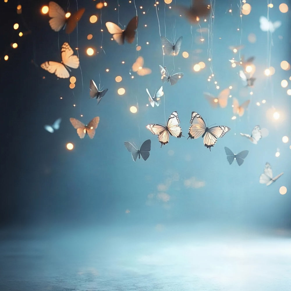 Artistic Backdrops Twinkle Butterfly Flight Cloth Backdrop GQ57-194