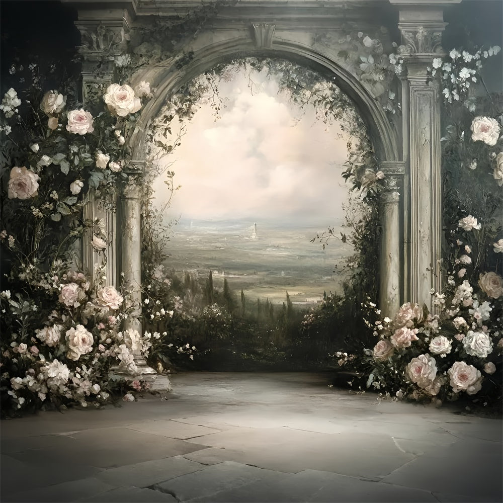 Artistic Backdrops Bloom Balcony Vista Cloth Backdrop GQ57-198