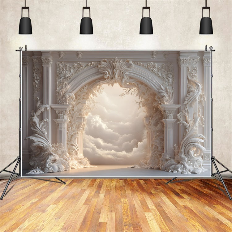 Fine Art Backdrops Baroque Heaven Entry Fabric Backdrop GQ57-203