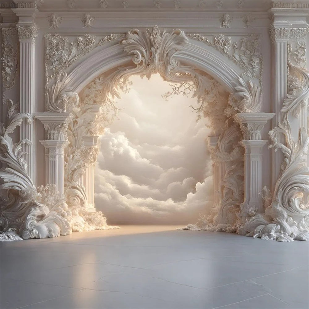 Fine Art Backdrops Baroque Heaven Entry Fabric Backdrop GQ57-203