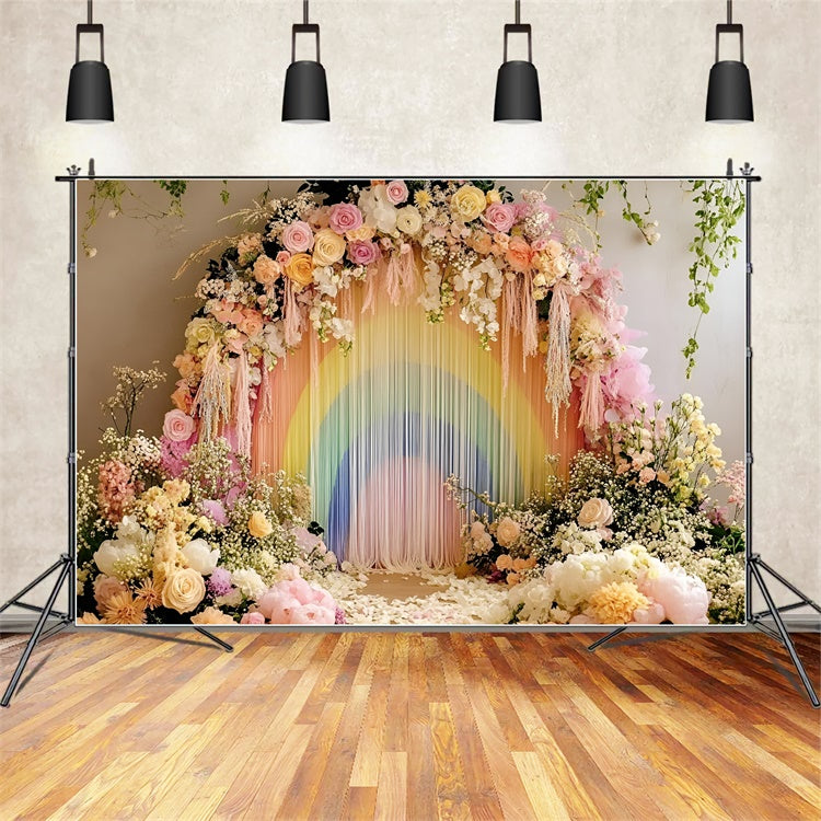 Bohemian Backdrop Pastel Festival Archway Backdrop GQ57-224