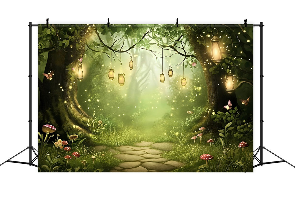 Fairytale Forest Backdrop Magical Grove Gateway Backdrop GQ57-79