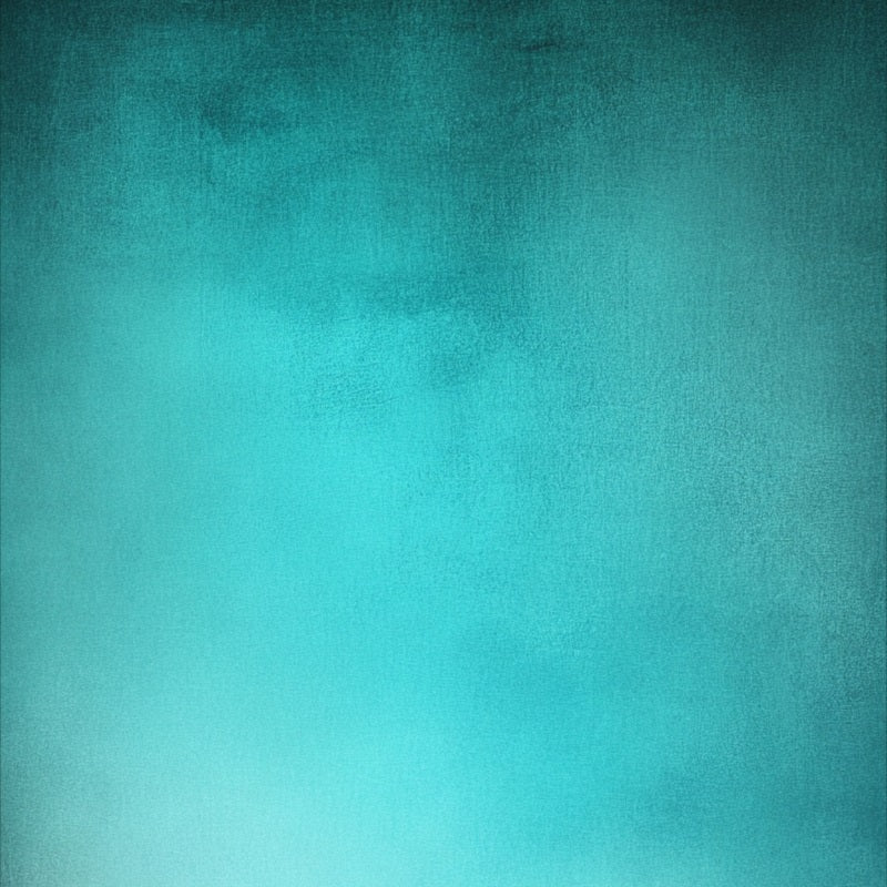 Teal Backdrop Aqua Blue Soft Gradient Fabric Background Portrait Backdrops GQ58-83